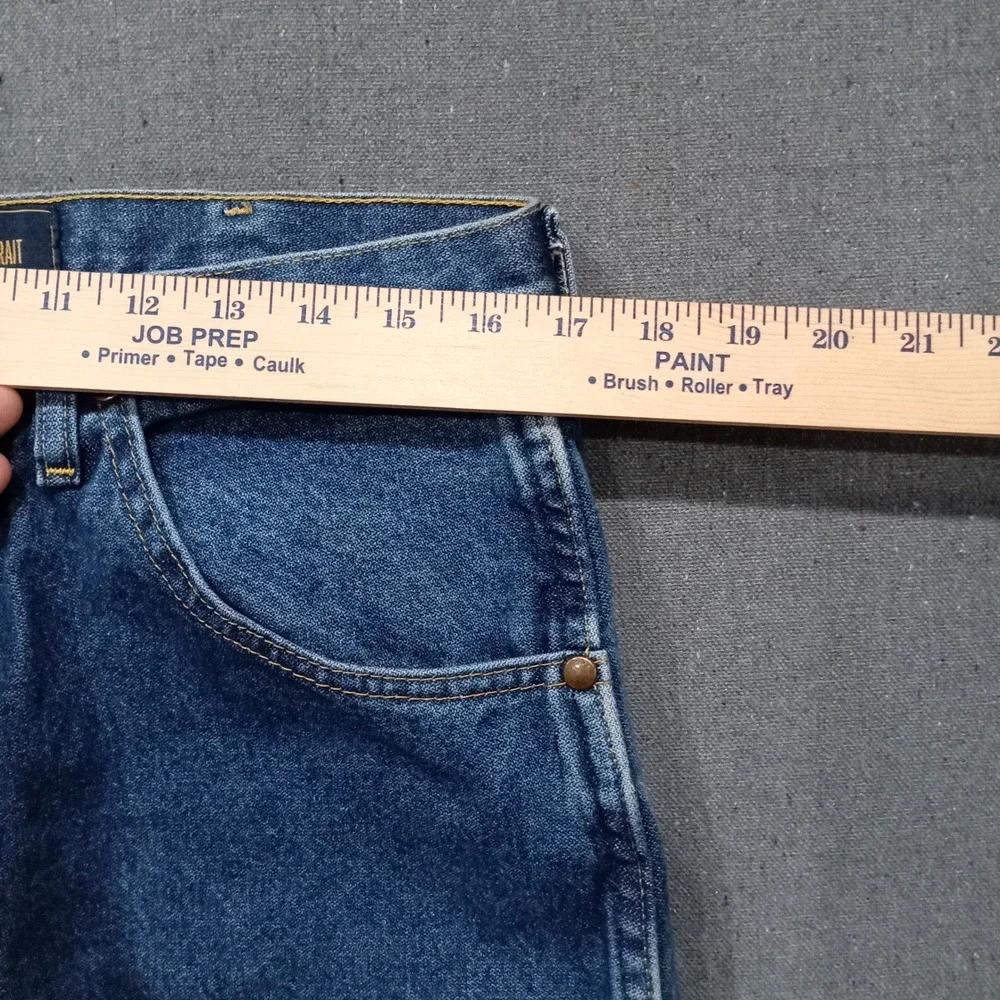 Wrangler George Strait Relaxed Fit Cowboy Cut Jeans Mens 34x34 Medium Wash NEW
